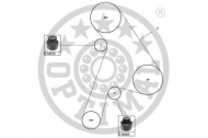 Ременный комплект OPTIMAL SK-1143