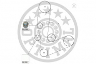 Ременный комплект OPTIMAL SK-1610