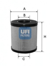Фильтр UFI 25.060.00