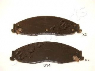 Комплект тормозных колодок JAPANPARTS PA-014AF