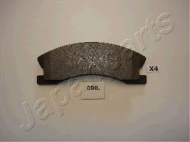 Комплект тормозных колодок JAPANPARTS PA-090AF