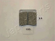 Комплект тормозных колодок JAPANPARTS PA-100AF