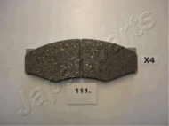 Комплект тормозных колодок JAPANPARTS PA-111AF