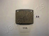 Комплект тормозных колодок JAPANPARTS PA-112AF