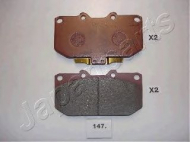 Комплект тормозных колодок JAPANPARTS PA-147AF