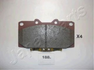 Комплект тормозных колодок JAPANPARTS PA-188AF
