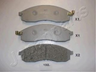 Комплект тормозных колодок JAPANPARTS PA-192AF