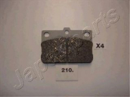 Комплект тормозных колодок JAPANPARTS PA-210AF