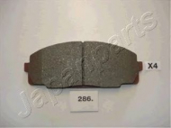Комплект тормозных колодок JAPANPARTS PA-286AF