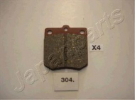 Комплект тормозных колодок JAPANPARTS PA-304AF