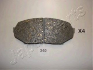 Комплект тормозных колодок JAPANPARTS PA-340AF