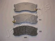 Комплект тормозных колодок JAPANPARTS PA-380AF