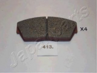Комплект тормозных колодок JAPANPARTS PA-413AF