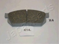 Комплект тормозных колодок JAPANPARTS PA-414AF