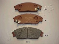 Комплект тормозных колодок JAPANPARTS PA-423AF