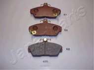 Комплект тормозных колодок JAPANPARTS PA-430AF