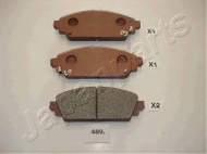 Комплект тормозных колодок JAPANPARTS PA-489AF