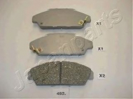 Комплект тормозных колодок JAPANPARTS PA-492AF