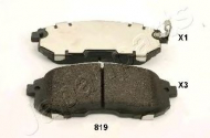 Комплект тормозных колодок JAPANPARTS PA-819AF