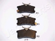 Комплект тормозных колодок JAPANPARTS PP-219AF