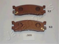 Комплект тормозных колодок JAPANPARTS PP-305AF