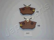 Комплект тормозных колодок JAPANPARTS PP-507AF