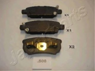 Комплект тормозных колодок JAPANPARTS PP-508AF