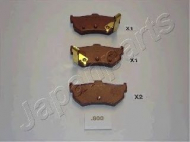 Комплект тормозных колодок JAPANPARTS PP-800AF