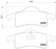 Комплект тормозных колодок PAGID T1297
