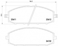 Комплект тормозных колодок PAGID T1370