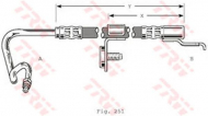 Шлангопровод TRW PHD362