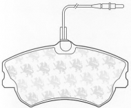 Комплект тормозных колодок QH Benelux BP1065
