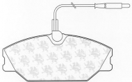 Комплект тормозных колодок QH Benelux BP605