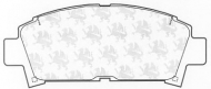 Комплект тормозных колодок QH Benelux BP746