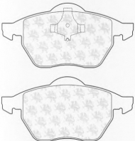 Комплект тормозных колодок QH Benelux BP922