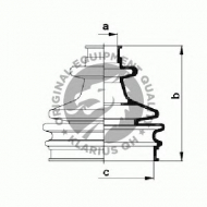 Комплект пыльника QH Benelux QJB258