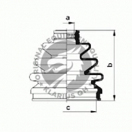 Комплект пыльника QH Benelux QJB484