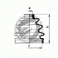 Комплект пыльника QH Benelux QJB392