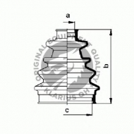 Комплект пыльника QH Benelux QJB130
