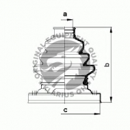 Комплект пыльника QH Benelux QJB947