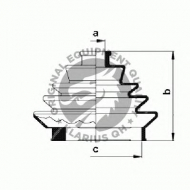 Комплект пыльника QH Benelux QJB188