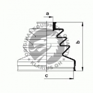 Комплект пыльника QH Benelux QJB189