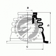 Комплект пыльника QH Benelux QJB234
