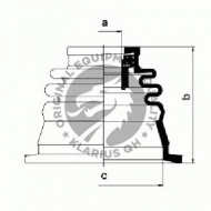 Комплект пыльника QH Benelux QJB232
