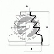 Комплект пыльника QH Benelux QJB190