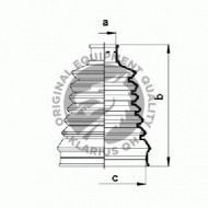 Комплект пыльника QH Benelux QJB2751
