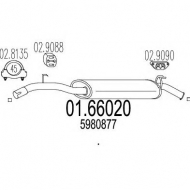 Амортизатор MTS 01.66020