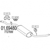 Амортизатор MTS 01.69480