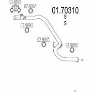 Трубка MTS 01.70310