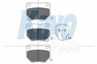 Комплект тормозных колодок KAVO PARTS KBP-6545